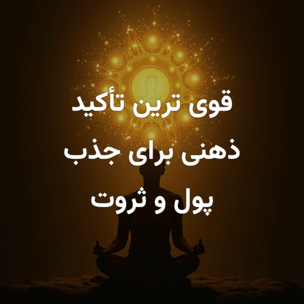 قوی‌ ترین تأکید ذهنی برای جذب پول و ثروت